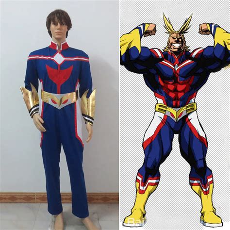 bnha almight replica jacket|The Costumes of All Might : r/BokuNoHeroAcademia .